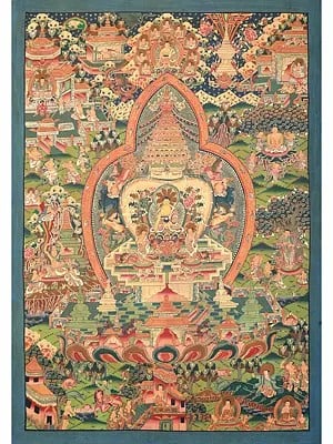 Siddhartha Gautama Buddha'S Life Story | Tibetan Thangka Painting