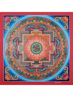 Tibetan Buddhist Mandala Art | Tibetan Thangka Painting