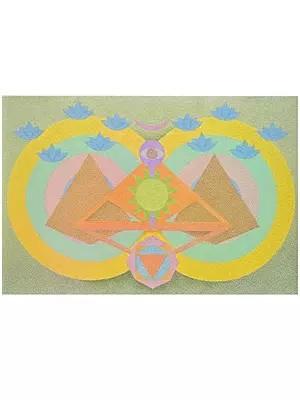 Tantric Art | Acrylic on Canvas | Painting by Padmanabh Bendre