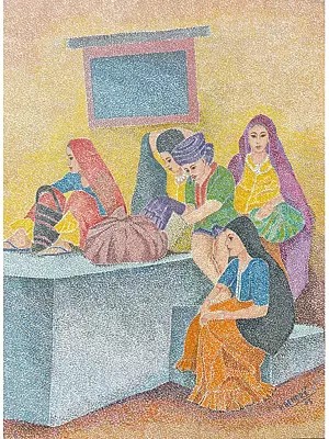 Communal Harmony | Acrylic on Canvas | Painting by Padmanabh Bendre