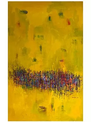 Behind the Scene | Acrylic on Canvas Painting by Avinash Pise