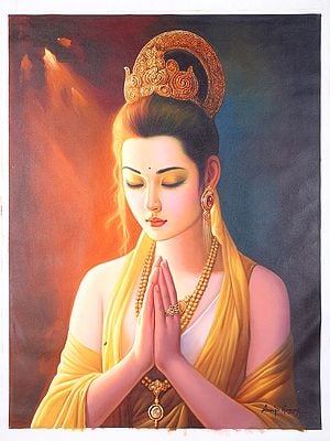 Eternal Reverence | Oil Painting on Canvas