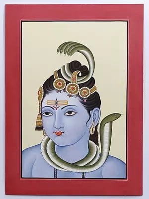 Lord Shiva | Watercolor on Paper
