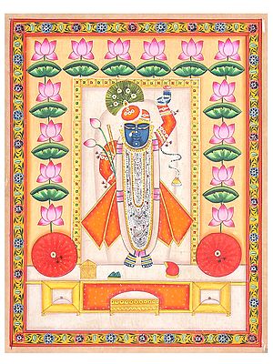 Shrinathji - The Eternal Krishna Form | Pichwai Painting