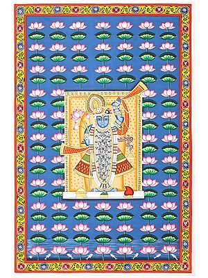 Shrinathji - Form of Lord Krishna | Pichwai Painting