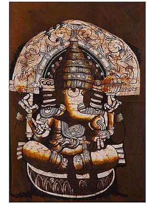 Lord Ganesha | Batik Painting