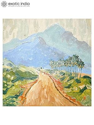 Way To Reach The High Acrylic On Canvas | By Jones Emmanuel