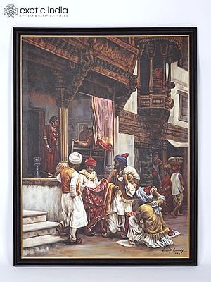 Silk Merchant | Oil Painting