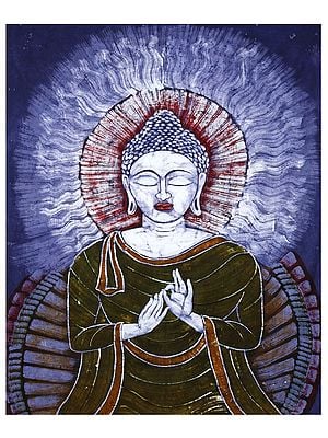 Lord Buddha | Batik Painting