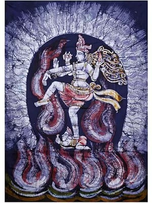 Nataraja - King of Dancers | Batik Painting