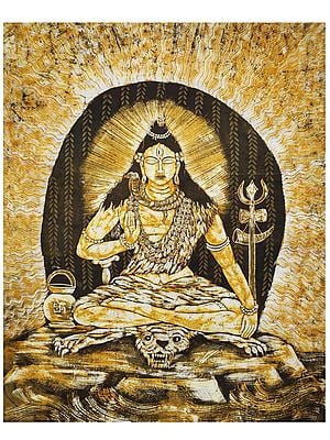 Lord Shiva | Batik Painting