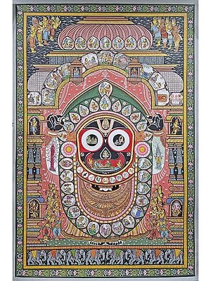 Jagannath Ji | Pattachitra Painting | By Rabi Behera