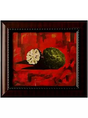 Fruity Fiesta | Acrylic Painting on Canvas | Unframed | by Raj Kumar Singh