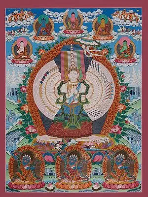 Dukkar Thangka (Brocadeless Thangka)