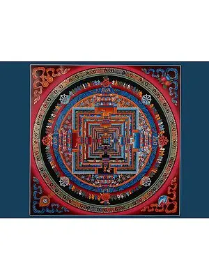 Buddhist kalachakra Mandala
