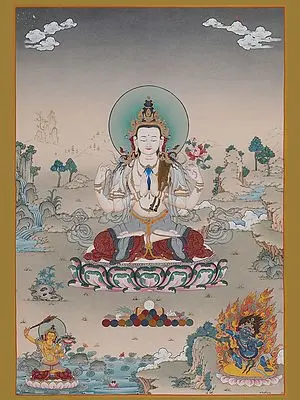 Kharchari (Brocadeless Thangka)