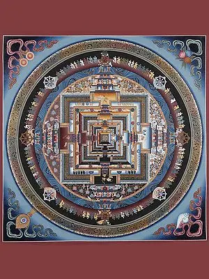 Buddhist kalachakra Mandala