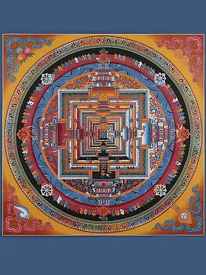 Wheel of Life (Kalachakra Mandala Thangkas)