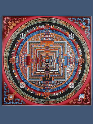 Kalachakra Mandala Thangkas Painting - Wheel of Life