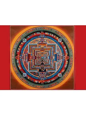 Wheel of Life (Kalachakra Mandala Thangkas)