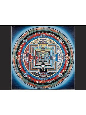 Wheel of Life (Kalachakra Mandala Thangka)