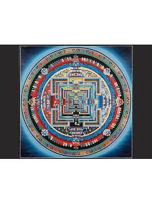 Wheel of Life (Kalachakra Mandala Thangka)