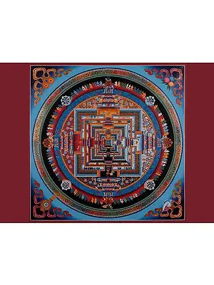 Buddhist kalachakra Mandala