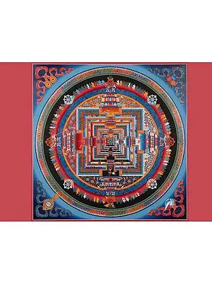 Buddhist kalachakra Mandala