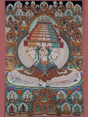 Dukkar (Brocadeless Thangka)