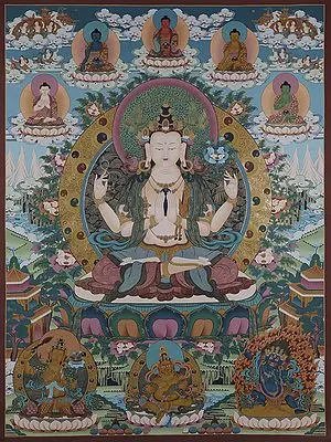 Kharchari (Brocadeless Thangka)