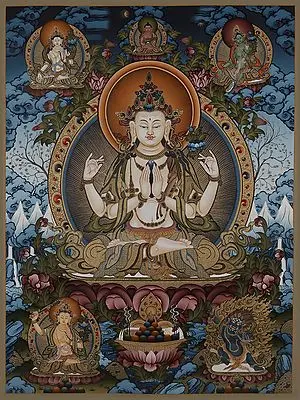 Kharchari (Brocadeless Thangka)