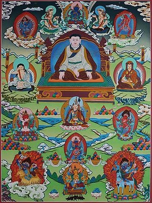 Thangka Paintings of Gurus