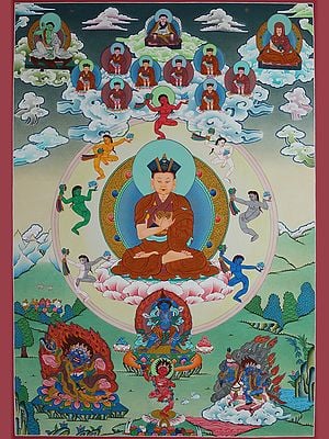 Karmapa (Brocadeless Thangka)