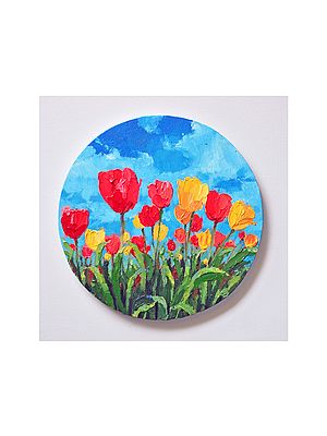 Tulips | Acrylic on Canvas | By Mitisha Vakil