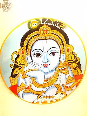 Bal Gopal Painting on MDF Wood | By Jagriti Bhardwaj