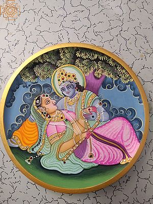 Radha Krishna Bond Of Love | Wood Mdf | By Jagriti Sharma