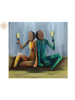 Marital Life | Acrylic On Canvas | By Jolly Sharma