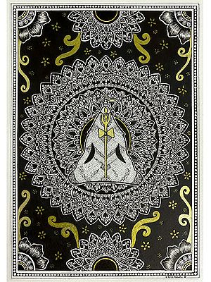Shiva Mandala Painting by Rashi Agrawal