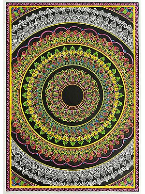 Mandala Style Painting by Rashi Agrawal