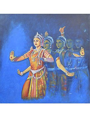 Mahishasur Mardini | Painting by Usha Shantharam