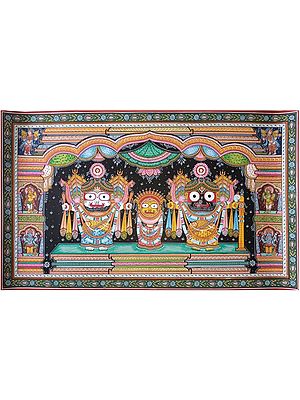 Lord Jagannath Painting | Patachitra Art | By Suryakanta Das