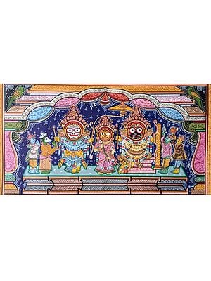 Ram Darbar Patachitra Painting | Patachitra Art | By Suryakanta Das