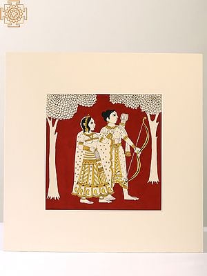 Rama - Sita | Par Painting
