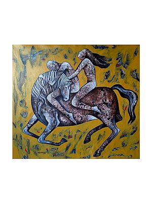 Wild Horse | Acrylic on Canvas | By Ranjith Raghupathy