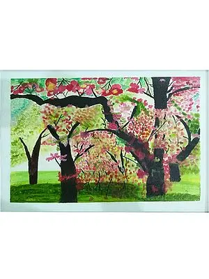 Spring Season Painting | Oil On Canvas | By Mansee Agarwal