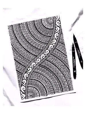 Stylish Mandala Art by Shivani Patra