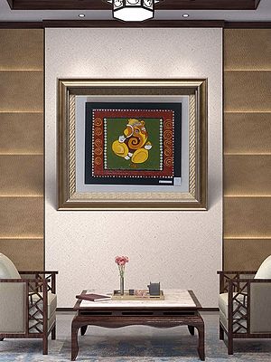 Ganesha | Painting By Neeta Panchal | With Frame