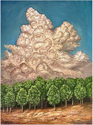 Cloudscape | Oil Painting by Somnath Harne