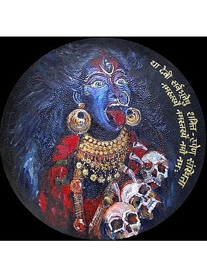 Goddess Kali | Acrylic On Canvas | By Antara Pain