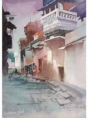 Cityscape | Painting By Shubham Nath
